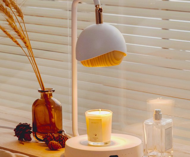 キャンドルウォーマーランプ 台湾メーカー製 4段階タイマー機能