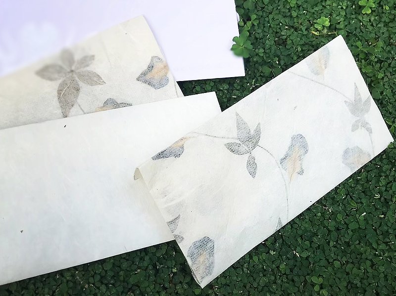 Handmade floral paper envelope 1 bunch 10 copies - Envelopes & Letter Paper - Paper 