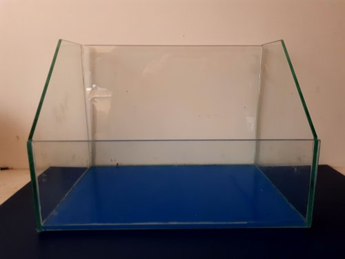 Kaiyun 生態造園水槽 AC-60 斜めカット タイプは、家の風水のための