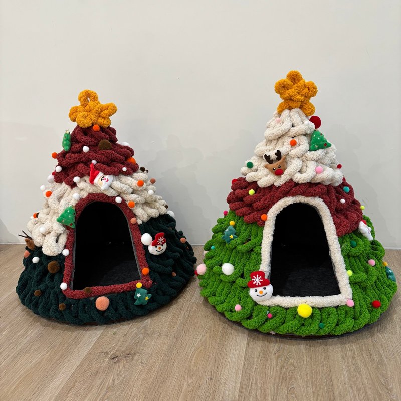 聖誕寵物窩課程 - 編織/羊毛氈/縫紉 - 棉．麻 