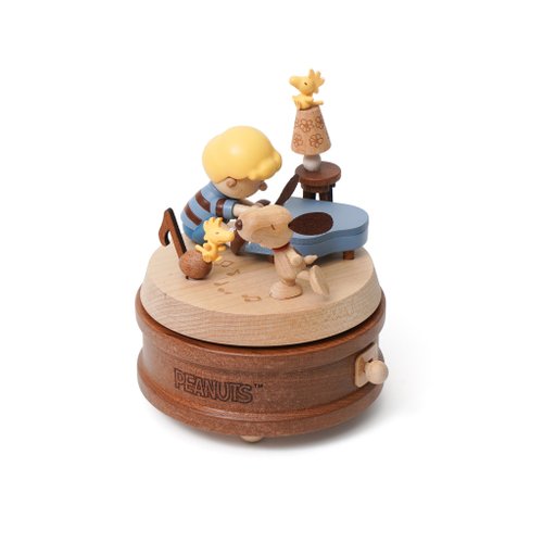 Snoopy & Schroeder】Multi Rotate Music Box | Wooderful life
