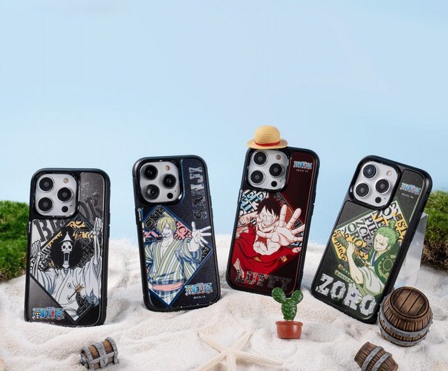 ワンピース ルフィ iPhone 16 Galaxy S25 エアクッション 落下防止