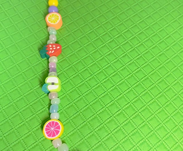Beauty beads can be customized] Fruit Collection Beaded Necklace - Shop  meiju-accessory Necklaces - Pinkoi