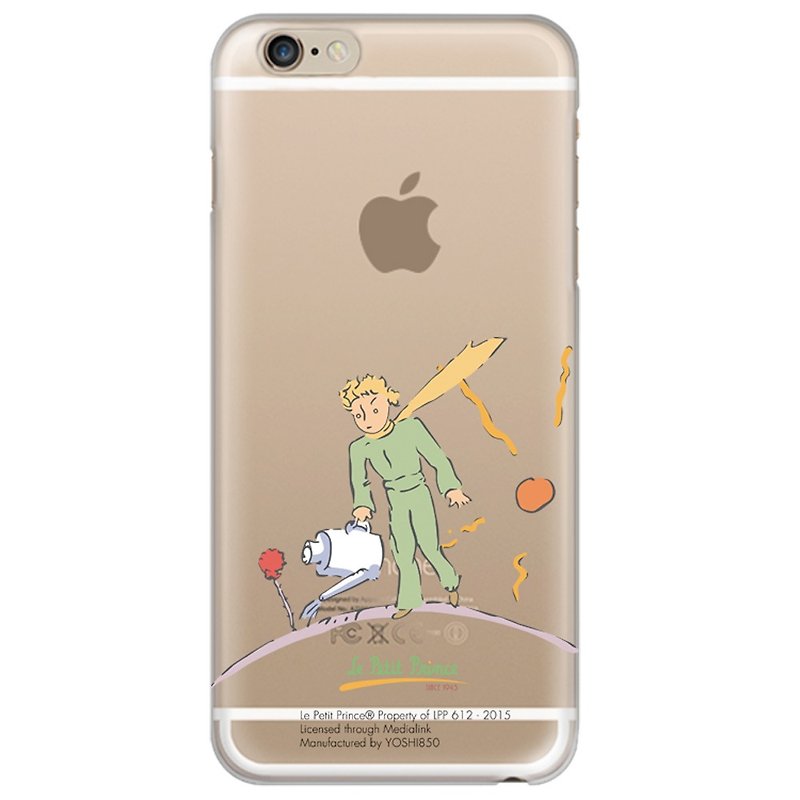 Air cushion protective shell - Little Prince Classic authorization: [flowers] on the planet "iPhone / Samsung / HTC / ASUS / Sony / LG / millet / OPPO" - เคส/ซองมือถือ - ซิลิคอน สีเขียว