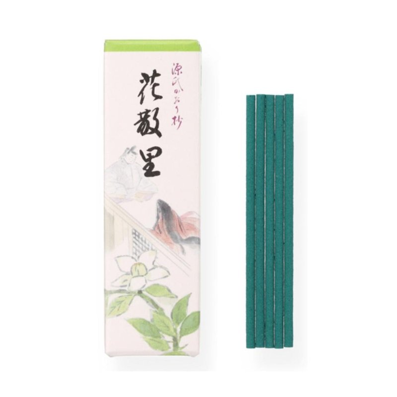 松榮堂【源氏系列】之 Field of Blossoms 花散里 線香 (附香台) - 香氛/精油/擴香 - 濃縮/萃取物 
