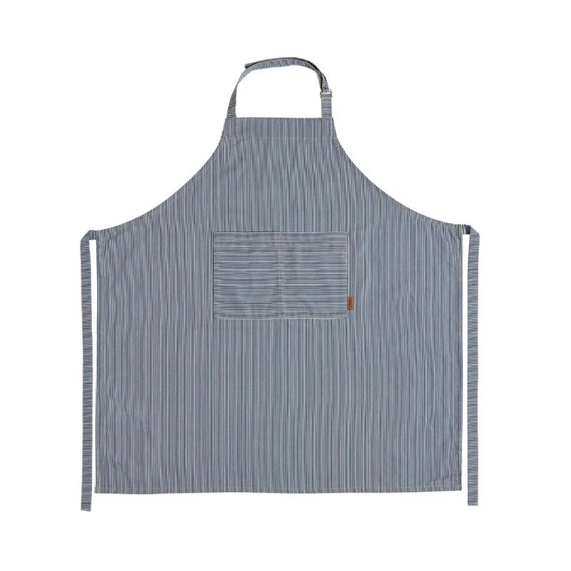 OYOY organic cotton denim work apron/for adults - Aprons - Cotton & Hemp Multicolor