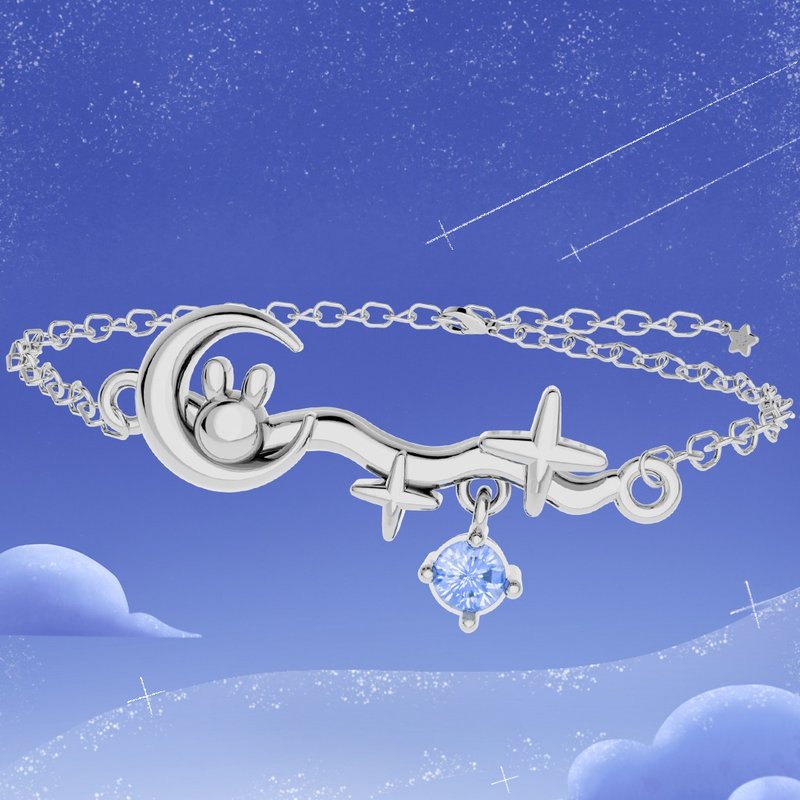 夢月 月漫派對 手鍊 | Moonlit Celebration Bracelet | Lumichu - 手鍊/手環 - 不鏽鋼 銀色