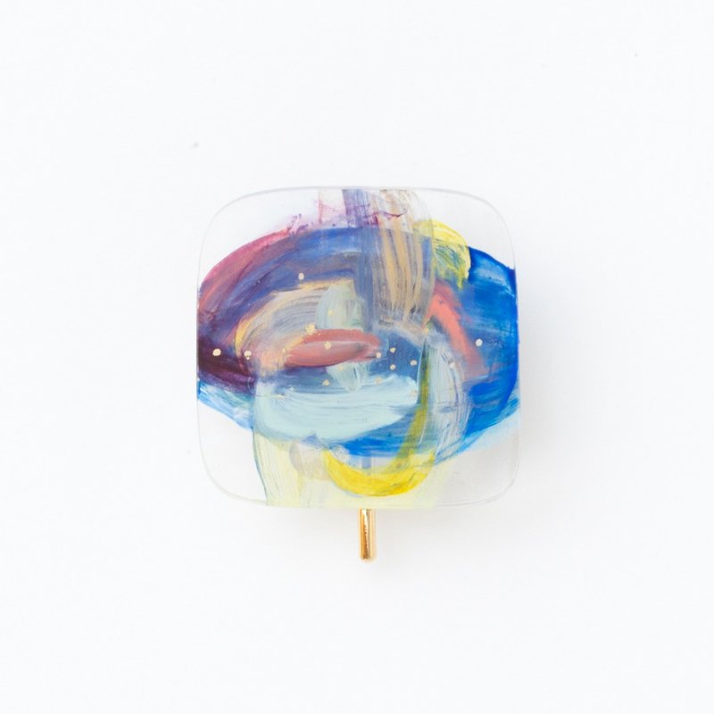 ポニーフック - ヘアアクセサリー - アクリル ブルー