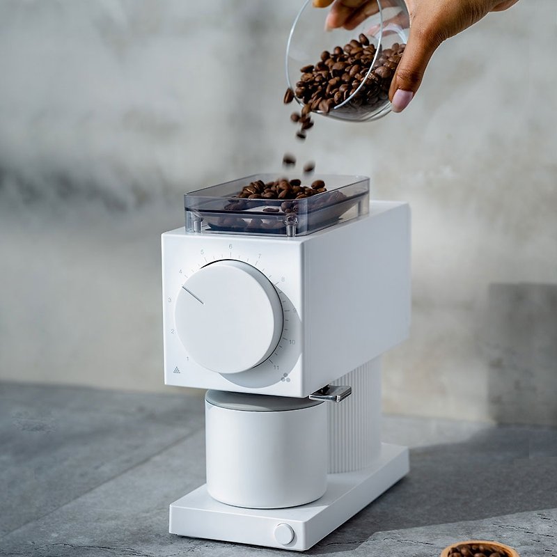 【FELLOW】ODE 精準咖啡磨豆機(白色) - 咖啡壺/咖啡器具 - 其他金屬 白色