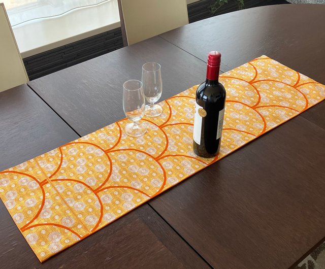 エクリンA389★高級‼️沈金箔‼️袋帯テーブルランナー2ｍ20cm エクリン様専用A389☆高級‼️沈金箔‼️袋帯テーブルランナー2m20cm