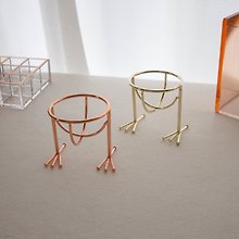 Christmas Gift] Rose Gold/Office Supplies Storage Two-piece Set