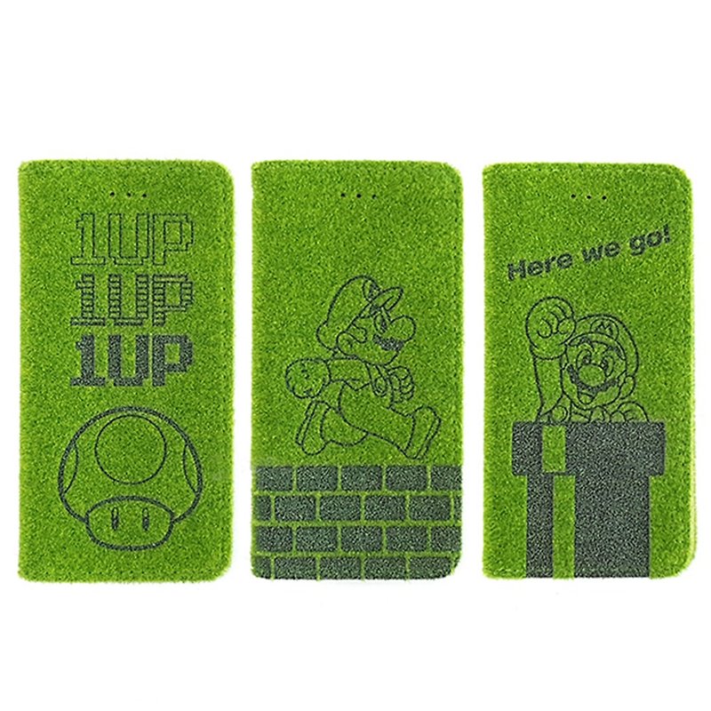 Shibaful iPhone 8/7 Super Mario Brothers joint turf rollover mobile phone case - Phone Cases - Other Materials Green