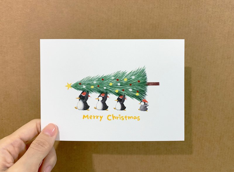 Ready for Christmas - christmas card - การ์ด/โปสการ์ด - กระดาษ สีเขียว