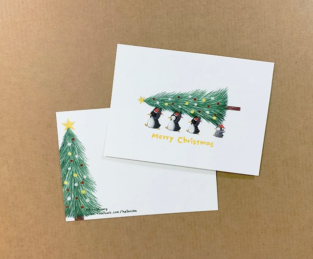 Ready for Christmas - christmas card - Shop Nien Huang Cards & Postcards -  Pinkoi