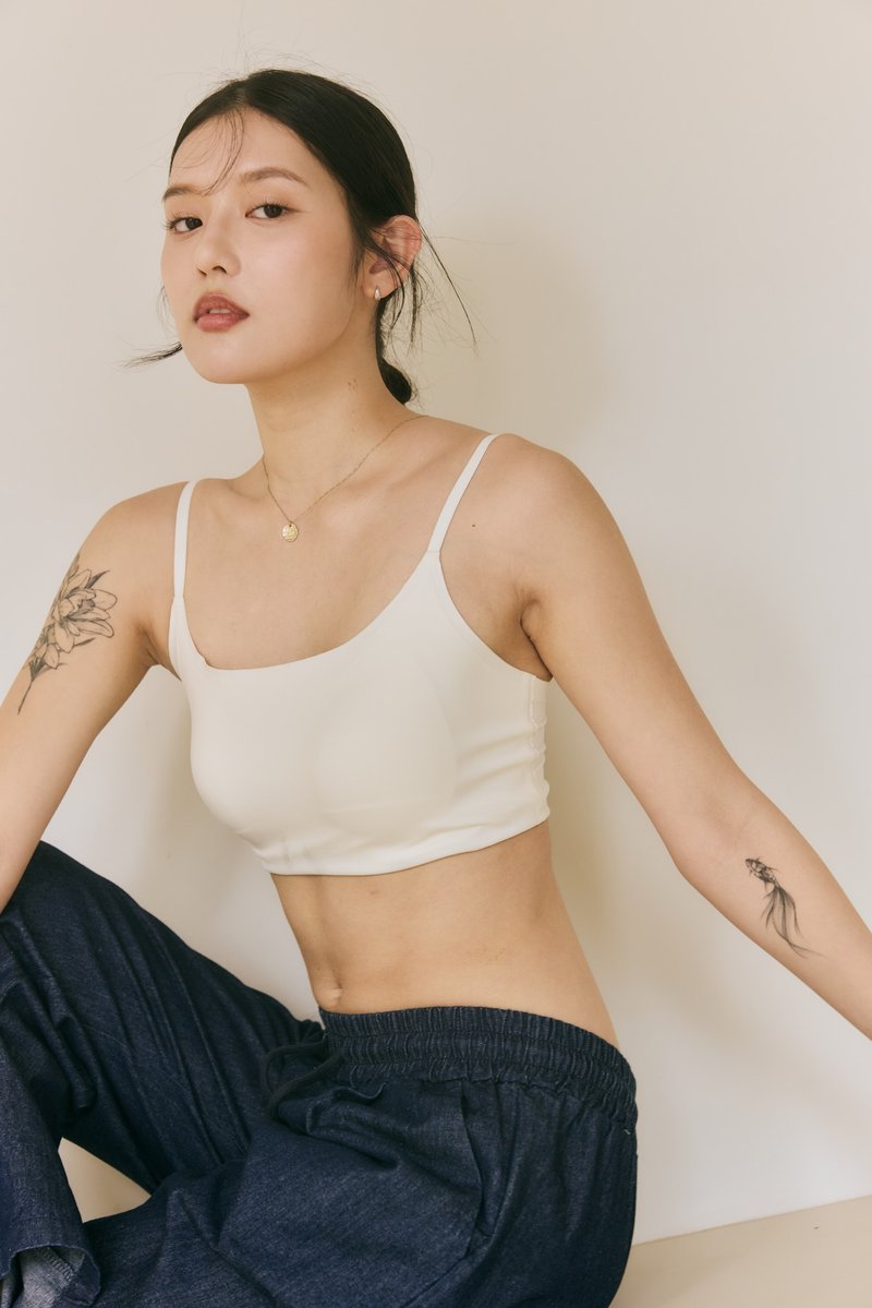 Seamless・Free Size II Generation - Women's Underwear - Cotton & Hemp White