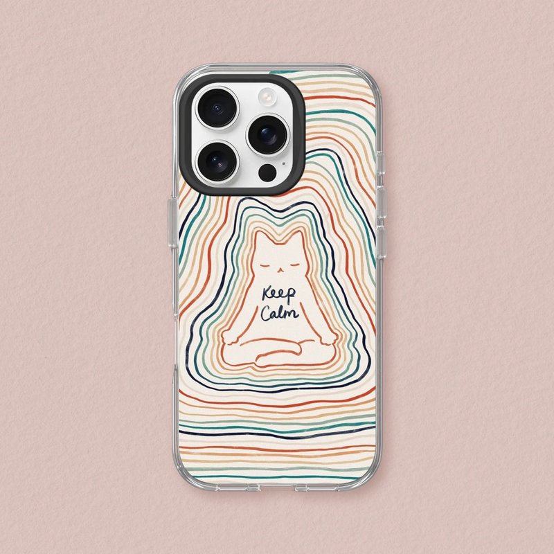 Clear透明防摔手機殼∣ilovedoodle系列/冷靜 for iPhone - 手機殼/手機套 - 塑膠 透明