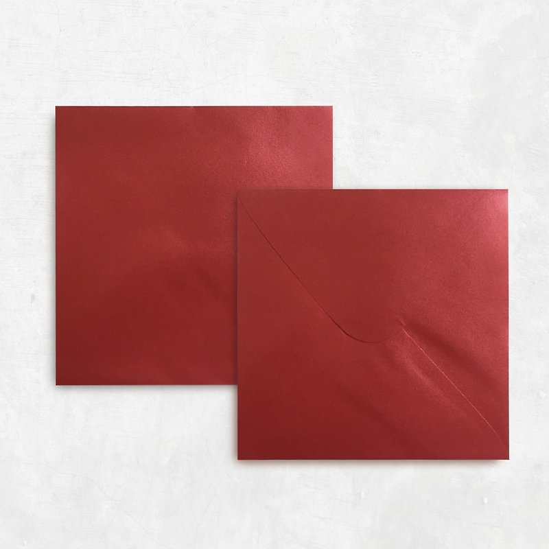Premium Jinsha wine red envelope wedding invitation blank envelope 50 into a group can increase the price bronzing service - Envelopes & Letter Paper - Paper 