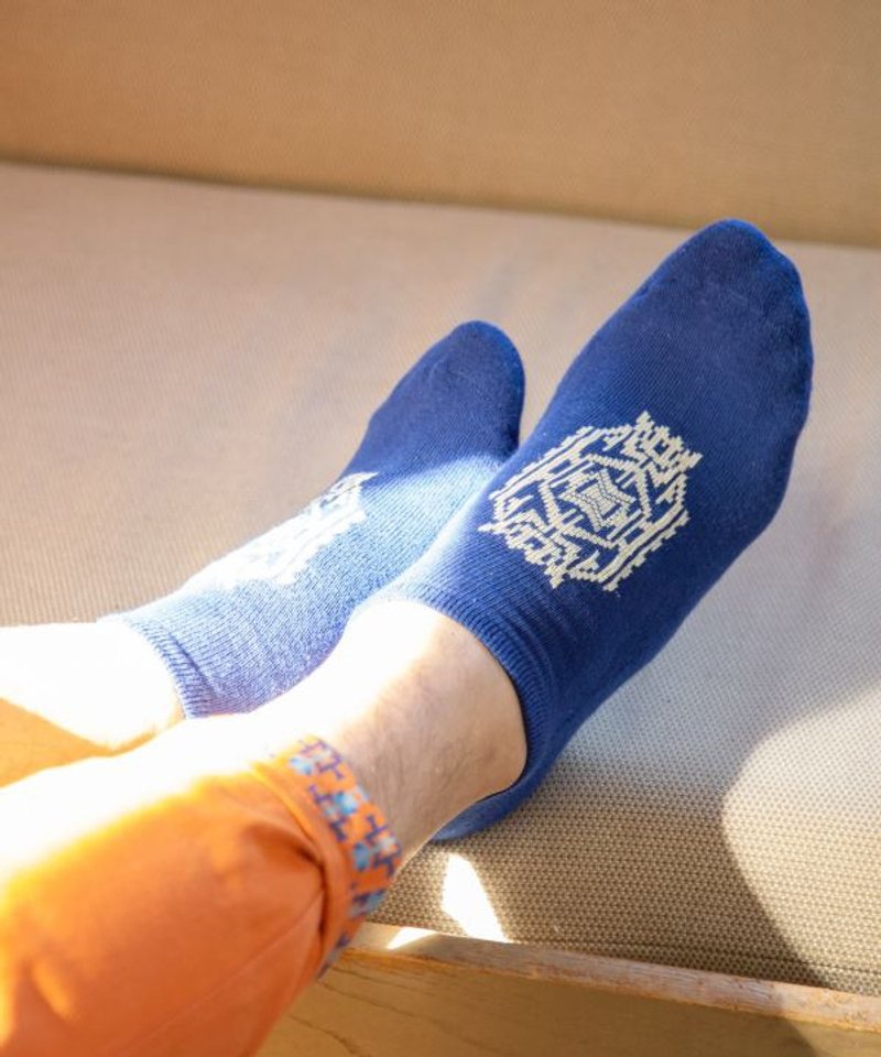 Navajo Pattern Ankle Socks 25-28cm - 襪子 - 其他材質 