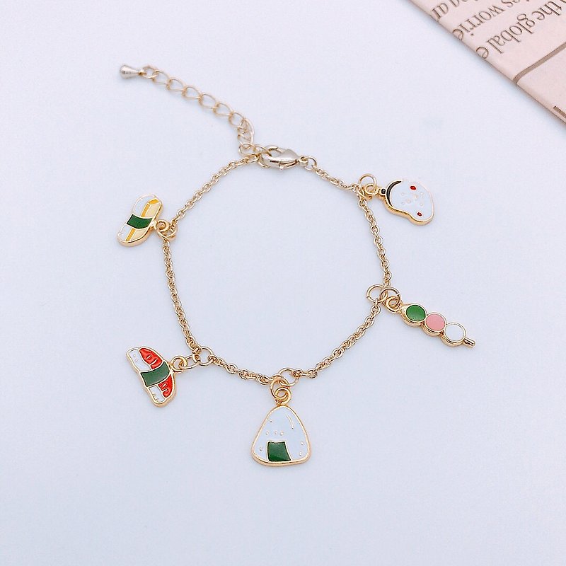 Japanese impression custom bracelet birthday gift carton packaging - สร้อยข้อมือ - วัตถุเคลือบ หลากหลายสี