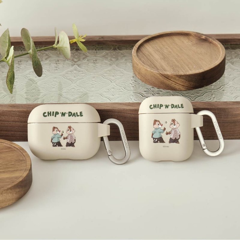 Disney Life-奇奇與蒂蒂款強悍防摔AirPods保護套 - AirPods/耳機保護套 - 塑膠 多色