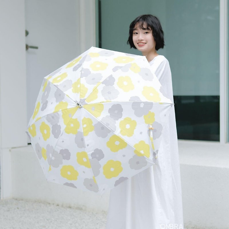 [Hippo Print Shop/Umbrella for both sunny and rainy purposes] Rainproof, sunproof and UV-resistant super water-repellent umbrella - ร่ม - วัสดุกันนำ้ หลากหลายสี