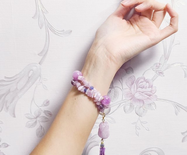 Φ15mm+激レア！超希少！完璧最高品質♡天然パープルマイカ紫雲母