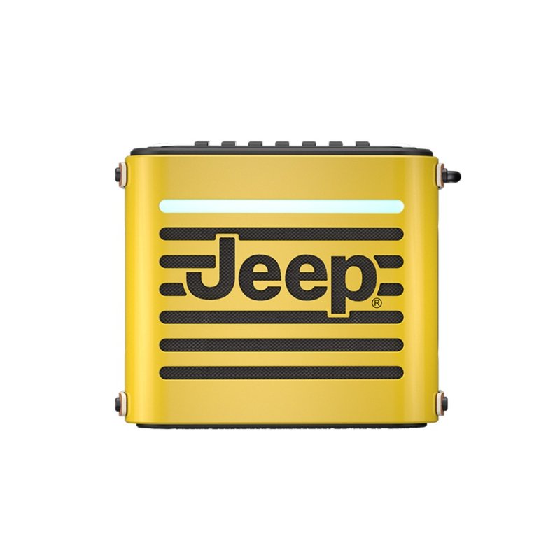 [Outdoor Portable Speaker] American brand Jeep speaker JP-SC101 - Speakers - Other Materials Yellow