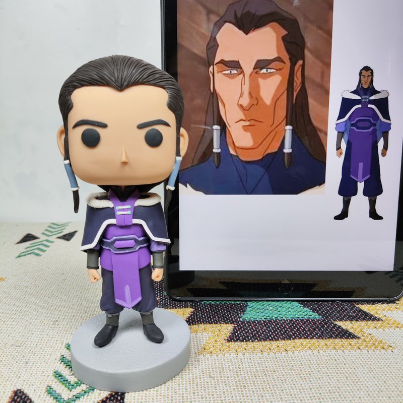 【客製化3D人像公仔】訂製手工Funko Pop男生朋友老公生日禮物 - 公仔/玩偶 - 黏土 多色