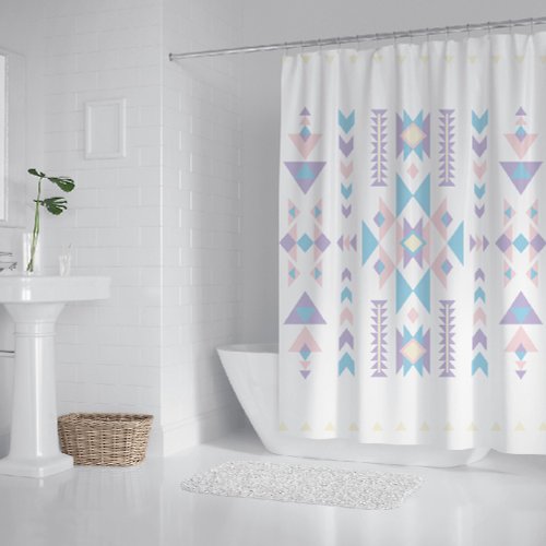 Totem Interface Buds 3D Shower Curtain Waterproof Fabric Bathroom Decoration 