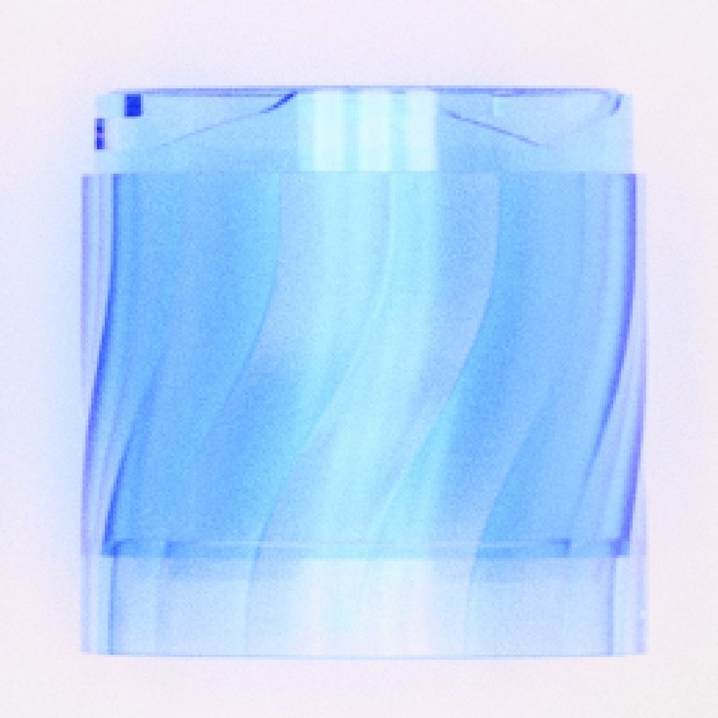 Wattle組件∣瓶身環節_左旋_透明湖水藍 - 水瓶/水壺 - 塑膠 藍色