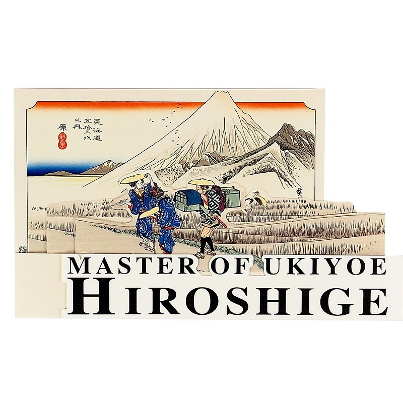 Ukiyo-e【Hallmark-Card Classic Japanese/Multi-purpose】 - การ์ด/โปสการ์ด - กระดาษ สีกากี
