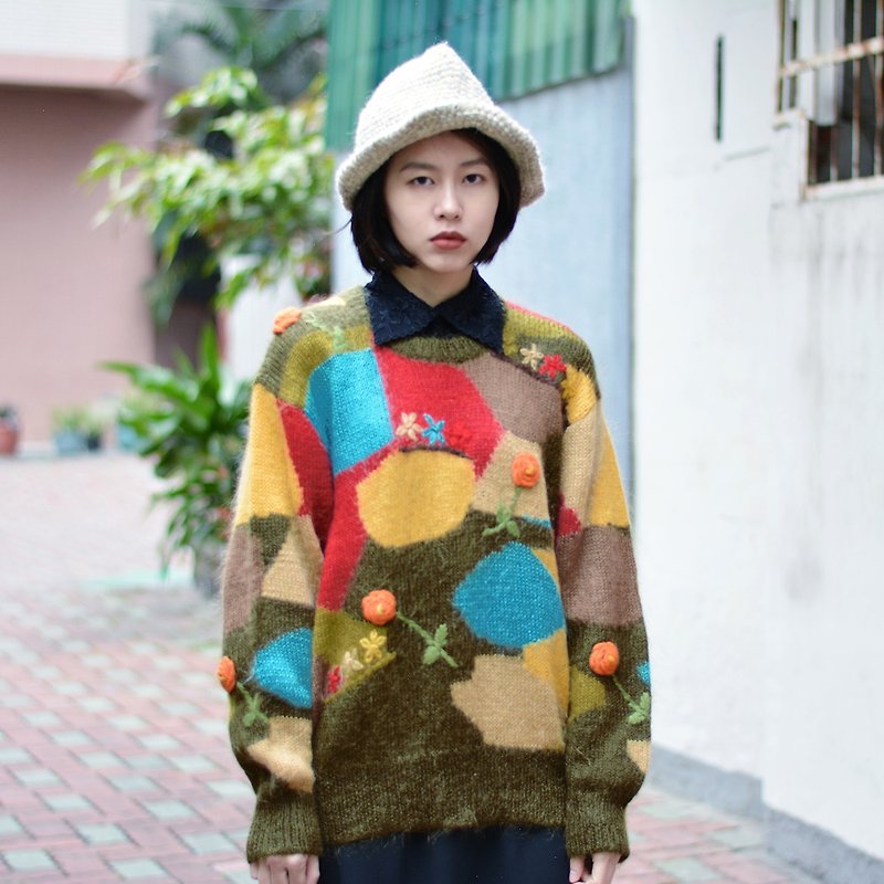 Mengxi |ヴィンテージセーター - ニット・セーター - その他の素材 