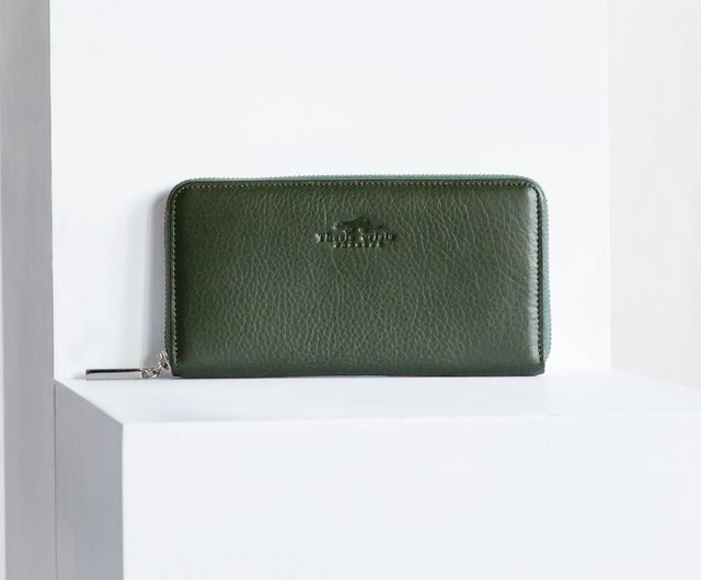 Green coach wallet discount women's