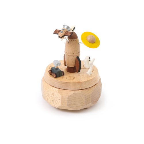 Wooderful Life スヌーピー SNOOPY 傷付ける 木製オルゴール