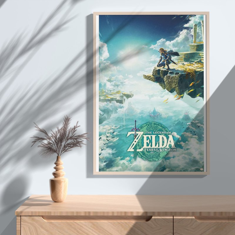 【Nintendo】 The Legend of Zelda: Breath of the Wild Main Visual Poster - Posters - Paper Multicolor