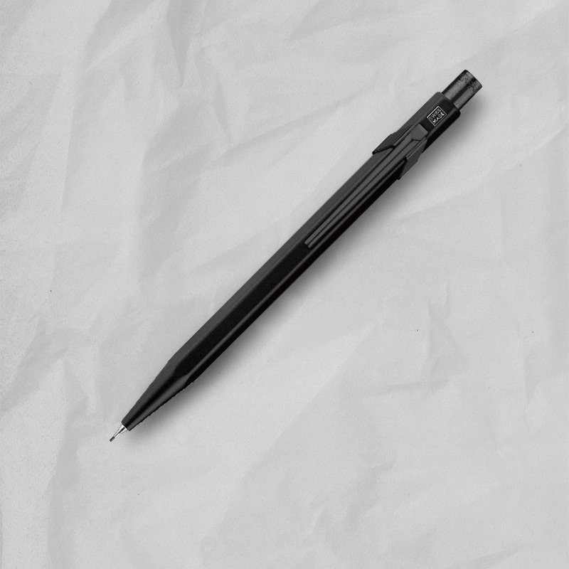 CARAN D ACHE Black Edition  黑潮 時尚黑自動鉛筆 免費刻字 - 鉛筆/自動鉛筆 - 其他金屬 黑色