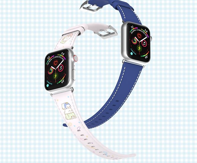 thecoopidea x Moppuキルティングベアストラップ（Apple Watch 42mm