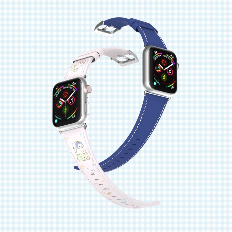 thecoopidea x Sanrio Moppu Strap (For Apple Watch 42mm/44mm) - สายนาฬิกา - วัสดุอื่นๆ 