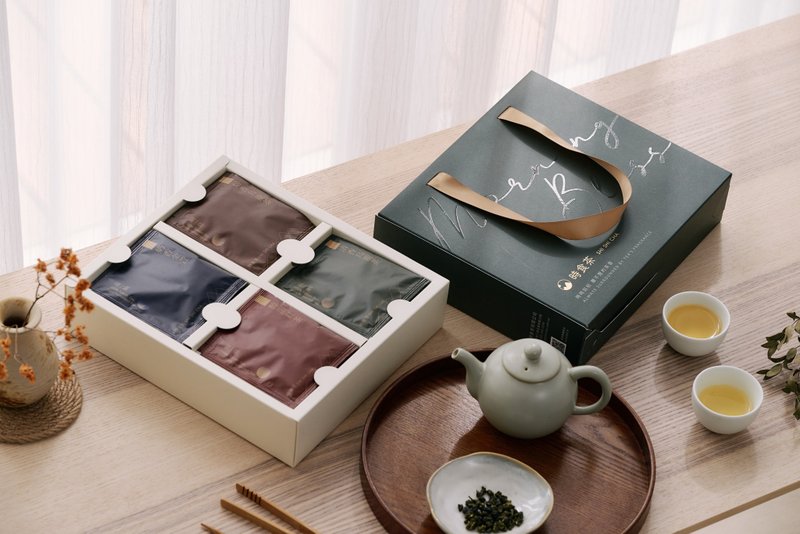 晨 l Morning Bliss (茶包28入禮盒 l Gift Box with 28 tea bag) - 茶葉/茶包/水果茶 - 其他材質 綠色