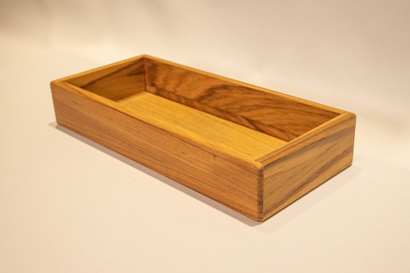 [Must be wood] Practical small tray丨Desktop storage丨Storage of small items - Storage - Wood Brown