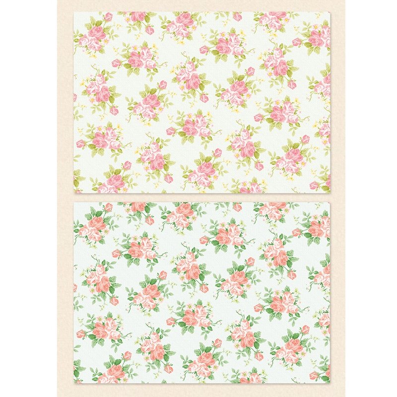 Floral A4 Double-Sided Paper 100sheets (ddatchi) - สติกเกอร์ - กระดาษ หลากหลายสี