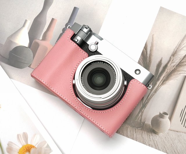対応機種：FUJIFILM GFX100RF ハンドグリップレザーカメラケース