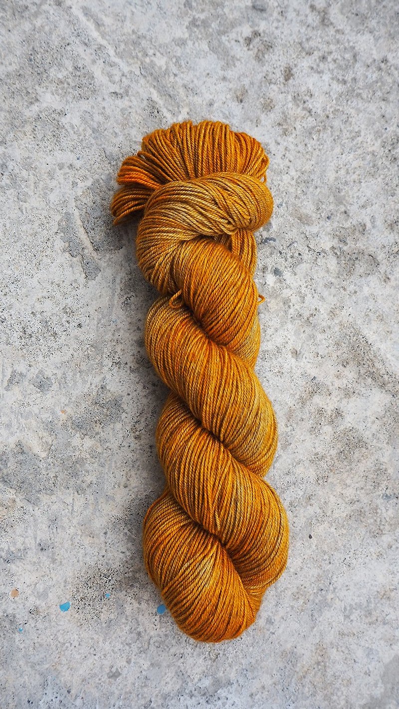 Hand dyed the line. Wilderness cowboy. (4ply socks) - Knitting, Embroidery, Felted Wool & Sewing - Wool 