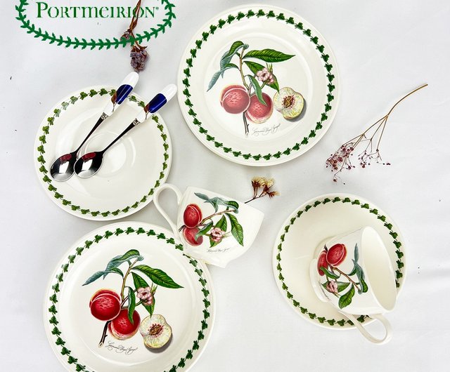 英国ポートメリオン ポモナ社 パスタプレート4枚 ポートメリオン