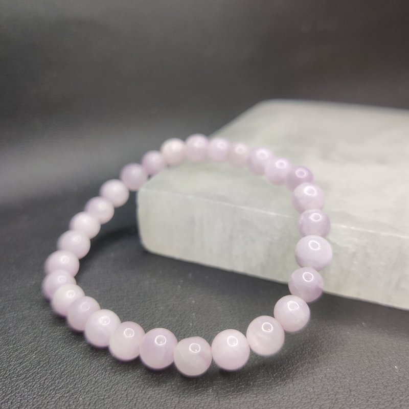 紫鋰輝石 Kunzite 手串 手鍊 天然水晶 水晶手鍊 - 手鍊/手環 - 玉石 