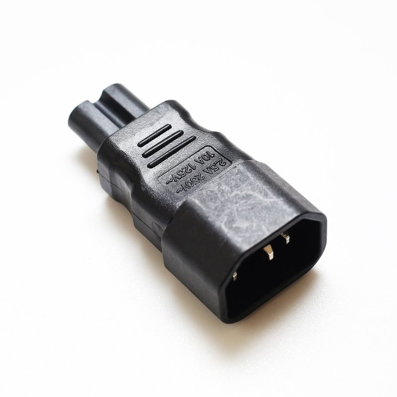 電源插頭 轉接頭【川木】台灣現貨【P274】品字 公轉8字尾 IEC320 - 其他小家電 - 其他材質 