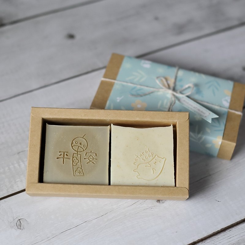 【Handmade Soap Gift Box】Amy Pingan // Handmade Cold Processed Soap - สบู่ - วัสดุอีโค หลากหลายสี