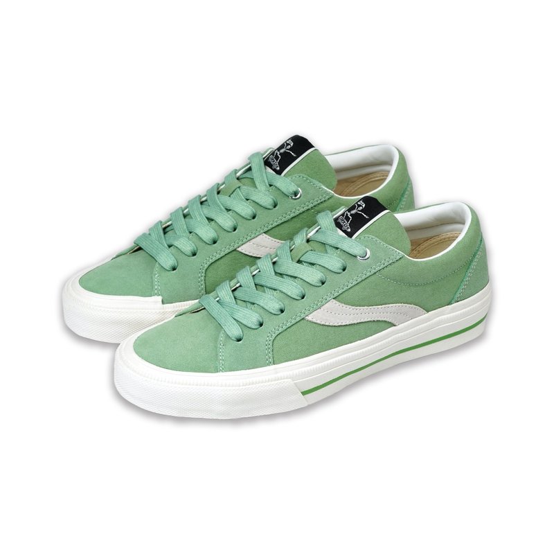 odd CIRKUS OMIorder ASTLEY LOW MINT GREEN / 生膠帆布鞋 低筒 淨湖綠 - Men's Casual Shoes - Rubber Multicolor