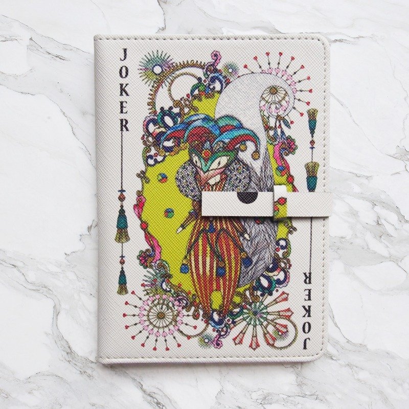Joker Passsport Cover Case [White] - The Magician Collection - 其他 - 塑膠 白色