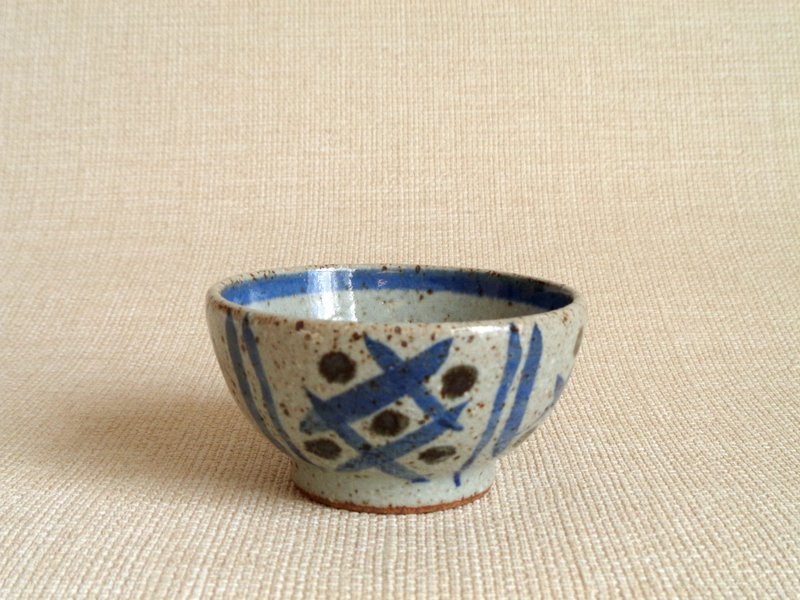 湯のみ 呉州絵a - 茶壺/茶杯/茶具 - 陶 藍色
